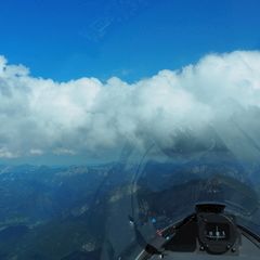 Flugwegposition um 14:19:59: Aufgenommen in der Nähe von St. Gallen, Österreich in 2326 Meter